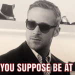 Arent you supposed to be at home Reaction meme template blank  Reaction, Confused, Ryan, Gosling, Rude, Mean, Jerk