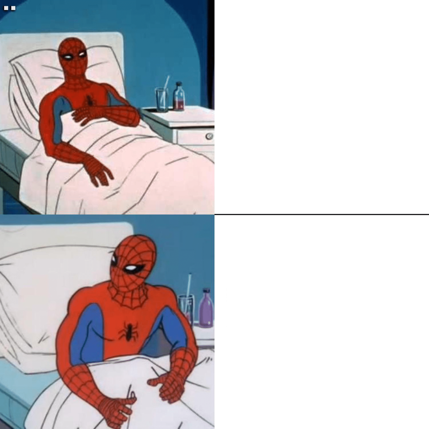 Meme Generator Spiderman Getting Up From Bed Newfa Stuff