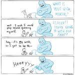 wholesome-memes cute text:  Wholesome, Genie, Comic, Wish, Happy