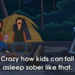 Crazy how kids can fall asleep sober like that TV meme template blank  TV, Bobs Burgers, Bob, Linda, Belcher, Camping, Sleeping, Old, Kid