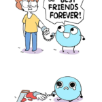 Were gonna be best friends forever comic Comic meme template blank  Comic, Owlturd Comics, Sawing, Arm, Sad, Crying, Leaving, Handcuffs