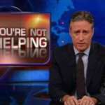 Meme Generator – Daily Show ‘Youre not helping’
