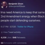 Black Twitter Memes Tweets, American, NRA, Latino, Gun, Black Panthers  May 2020