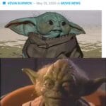 Star Wars Memes Sequel-memes, Fucked, Star Wars, Baby Yoda, Yoda, Danny DeVito text: Early Baby Yoda Designs for The Mandalorian Were Not So Cute KEVIN BURWICK - May 29, 2020 in MOVIE NEWS T ATVS UP  Sequel-memes, Fucked, Star Wars, Baby Yoda, Yoda, Danny DeVito