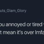 Black Twitter Memes Tweets, America, Americans, American, People, United States text: @Guts_Glam_Glory Just bc you annoyed or tired with the virus don