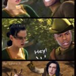 Star Wars Memes Sequel-memes, Shrek, Rey, Poe, Finn text: ي " و  Sequel-memes, Shrek, Rey, Poe, Finn