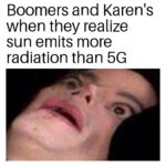 other memes Funny, Karen, Sun, Karens, URN THE SUN, Let text: Boomers and Karen