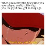 Wholesome Memes Wholesome memes, Mario, Sonic, Xbox, Wii, Poke text: When you replay the first game you ever prayed and it still brings you the joy it brought so long ago ankyou, o/d frignd.p•O 