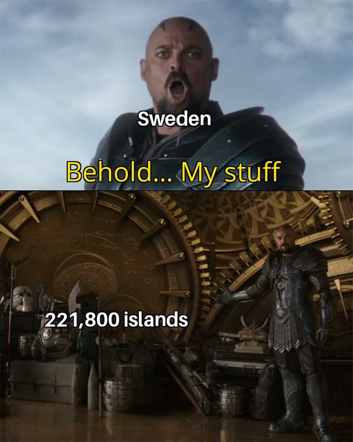 History, Sweden, Norway, Finland, The Philippines, SEA History Memes History, Sweden, Norway, Finland, The Philippines, SEA text: Sweden Behold... My syff 221,800 islands 