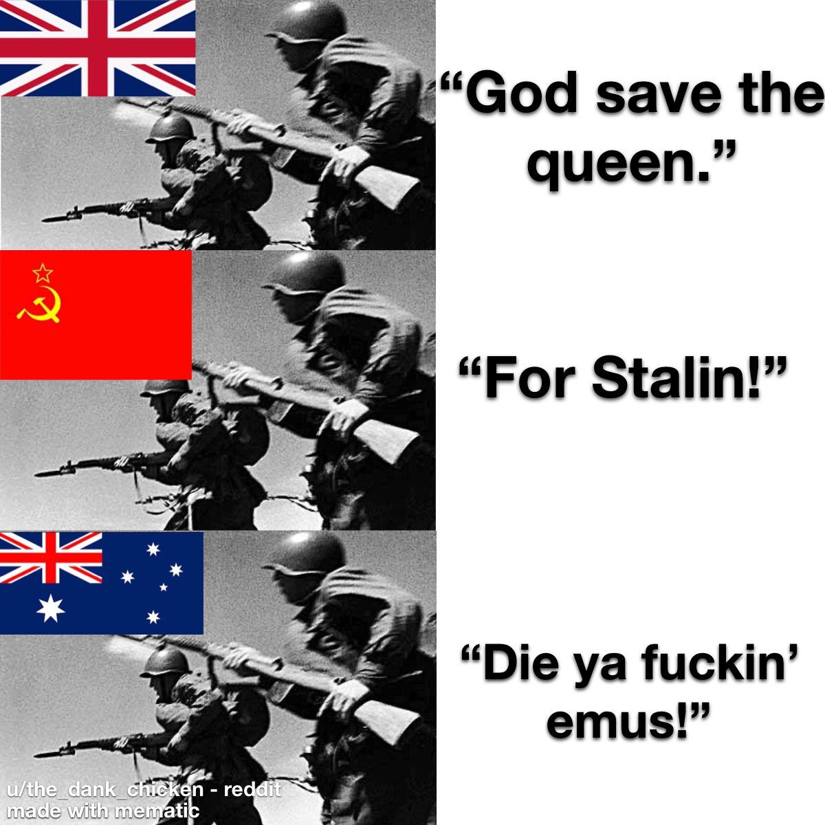History, Australia, Emu War, Die, Australians, Australian History Memes History, Australia, Emu War, Die, Australians, Australian text: '
