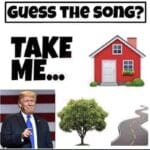 boomer memes Political, Trump, Real, Donald, Cuomo text: Guess Tue sone? TAKE  Political, Trump, Real, Donald, Cuomo