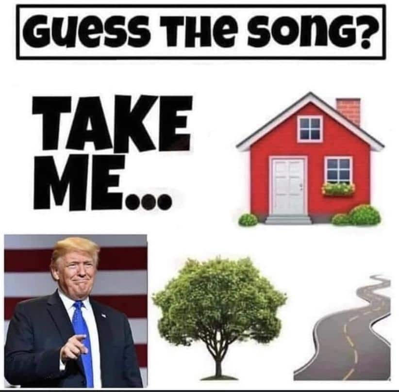 Political, Trump, Real, Donald, Cuomo boomer memes Political, Trump, Real, Donald, Cuomo text: Guess Tue sone? TAKE 