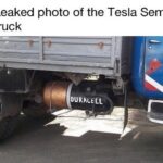 other memes Funny, Tesla, Russia, RRmepp7, Xbox, GEsDMn text: Leaked photo of the Tesla Semi truck DURACELL  Funny, Tesla, Russia, RRmepp7, Xbox, GEsDMn