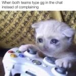 Wholesome Memes Wholesome memes, GG, Xbox, League text: When both teams type gg in the chat instead of complaining  Wholesome memes, GG, Xbox, League