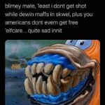 Spongebob Memes Spongebob, Americans, Brits, Page, NHS, Chicago text: blimey mate, 