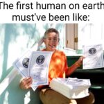 Dank Memes Cute, Guinness, Adam, Furman, Record, First Person text: The first human on earth must