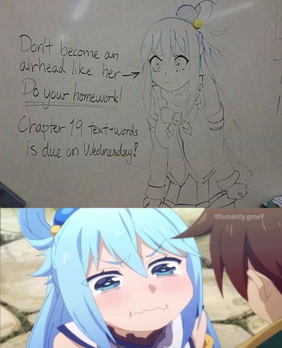 Anime,  Anime Memes Anime,  text: 'Do your 'i' / @humanity.gone9 