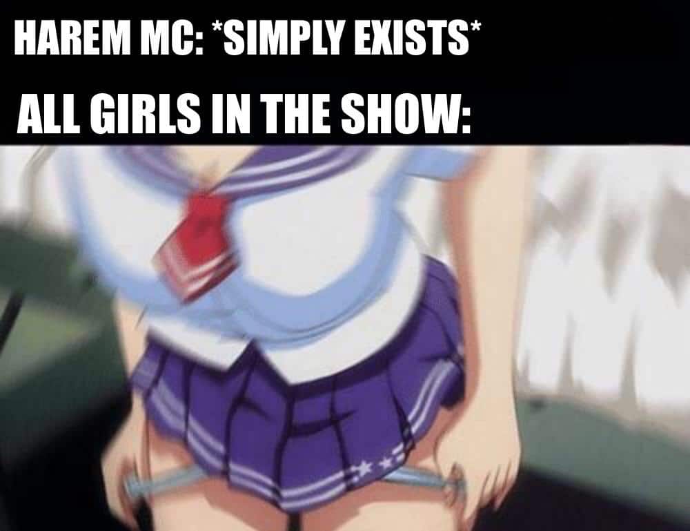 Anime, Tale Anime Memes Anime, Tale text: :MOHS NI LUUVH 