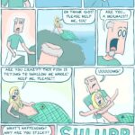 Comics Lures of the sea (from klos77), Lures, Klos7 text: HMMM... WHAT