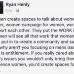 feminine memes Women, MensLib, Men text: Ryan Henly Women create spaces to talk about women