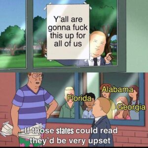 Political Memes Political, Trump, Covid, Georgia, Alabama, Wisconsin text: 6