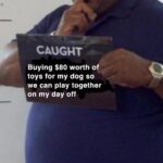 Wholesome Memes Wholesome memes, HELL NEVER SEE IT COMING text: CAUGHT Buying $80 worth of toys for my dog so we can play together on my day off  Wholesome memes, HELL NEVER SEE IT COMING