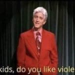 History Memes History, Wanna, Minneapolis, Excuse, Eminem, American text: "Hi kids, do yoy like violence?" 