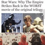 Star Wars Memes Ot-memes, Vader, TLJ, Revenge, ESB text: ÅEXPRESS • 160 NEWS SHOWBIZ FOOTBALL COMMENT Films Entertainment Star Wars: Why The Empire Strikes Back is the WORST movie of the original trilogy Anakin What is this shit I am looking at made with mematic 