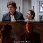Star Wars Memes Prequel-memes, Ben, Leia, Luke, Obi-Wan, Anakin text: 