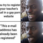 Dank Memes Dank, Omg text: You try to register your teacher