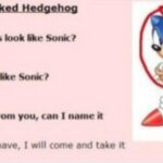 cringe memes Cringe, Sonic, GqlMP5, EZmo, TI4, QU text: Frequently Asked Hedgehog 1. Do hedgehogs Look Eke Sonk? No. Are they blue Eke Sonic? 3. If 1 buy one from you, can name it Sonic If I find out you have, I will come and take it back.  Cringe, Sonic, GqlMP5, EZmo, TI4, QU