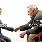 Dank Memes Dank, GANG, December, Reddit, March, Heat text: People bo n in 2000 p com People born in 1999 - 