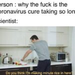 Dank Memes Dank, Flair text: Person : why the fuck is the Coronavirus cure taking so long? Scientist: JAY 911 - 