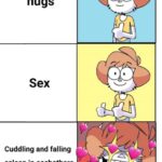 Wholesome Memes Wholesome memes,  text: hugs Sex Cuddling and falling asleep in eachothers arms  Wholesome memes, 