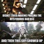 Star Wars Memes Sequel-memes, Rey, Kylo, Finn, Boba Fett, Boba text: MYSTERIOUS BAD