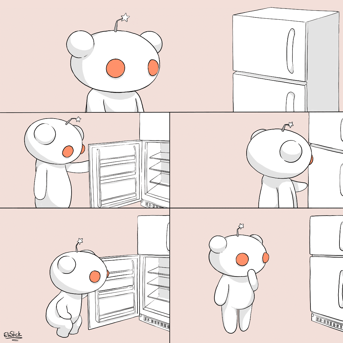  maybe food will appear if i keep checking(from elislick), Reddit, OC Comics  maybe food will appear if i keep checking(from elislick), Reddit, OC text: 
