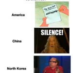 Dank Memes Dank, America, Sweden, China, New York, Cuomo text: How do different countries respond to the coronavirus? America China North Korea K 0-9065 t SILENCE! So anyway I started blasting.  Dank, America, Sweden, China, New York, Cuomo