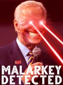 Political Memes Political, Biden text: MALhKEY DETECTED