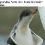 Wholesome Memes Cute, wholesome memes, Grandpa text: me: *shakes hands with grandpa* grandpa: *acts like I broke his hand* me:  Cute, wholesome memes, Grandpa