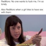 other memes Funny, Redditors, Reddit, Aubrey Plaza, Thank, Tfw text: Redittors: No one wants to fuck me, I