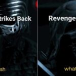 Star Wars Memes Sequel-memes, ROTJ, Star Wars, Rotten Tomatoes, ROTS, Jedi text: e Empire-Strikes ack I will-finish Revenge of The Sith what you started. 