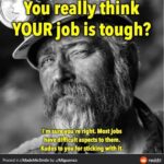 Wholesome Memes Cute, No, Dirty_Jobs, Dirty Jobs, AND Friday text: votir&IIyÆKink YOUR job is tough? I