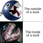 Dank Memes Dank, Thank text: The outside of a sock The inside  Dank, Thank