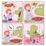 Comics Xxl pizza (from luigi_segre), Step text: PIZZA r VRRSSlc Plz @IUIGISEGRE  Xxl pizza (from luigi_segre), Step
