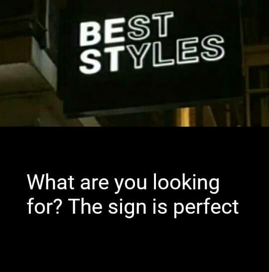 Funny, Stst, SET SYTLES, StSt, EYLES STST, Best other memes Funny, Stst, SET SYTLES, StSt, EYLES STST, Best text: BEST sTYLES What are you looking for? The sign is perfect 