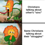 Christian Memes Christian,  text: OCS) Christians talking about other