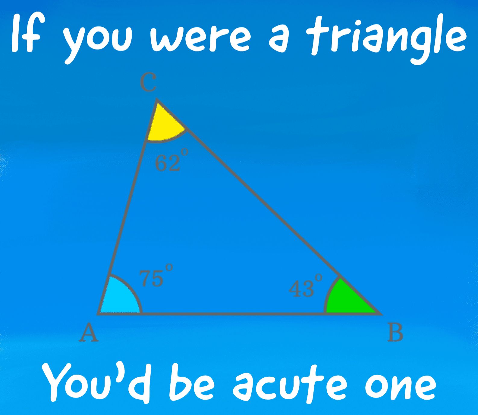 Wholesome memes,  Wholesome Memes Wholesome memes,  text: you were a Triangle You'd be acute one 