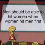 other memes Dank, Praying, Equal, Woman, Society text: en should be able o hit women when women hit men first  Dank, Praying, Equal, Woman, Society