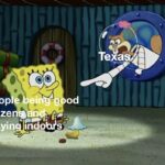 Spongebob Memes Spongebob, Texan text: Peop ei od citize anq, stayințfioăŕs:x 