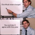 other memes Funny, Elon, America, Musk, California, UBI text: Elon Musk never changed You just don